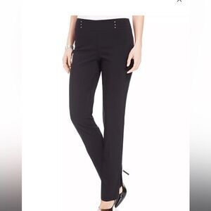 JM Collection Black Pull-On Pants